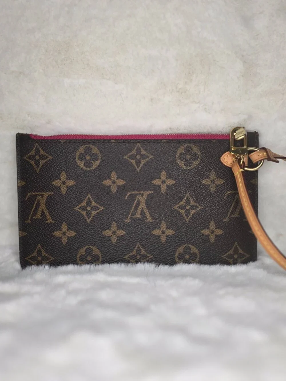 Monogram Neverfull PM Pochette Pivoine